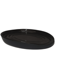Descanso Oval para Talheres:Eleve suas refeições com elegância e praticidade.