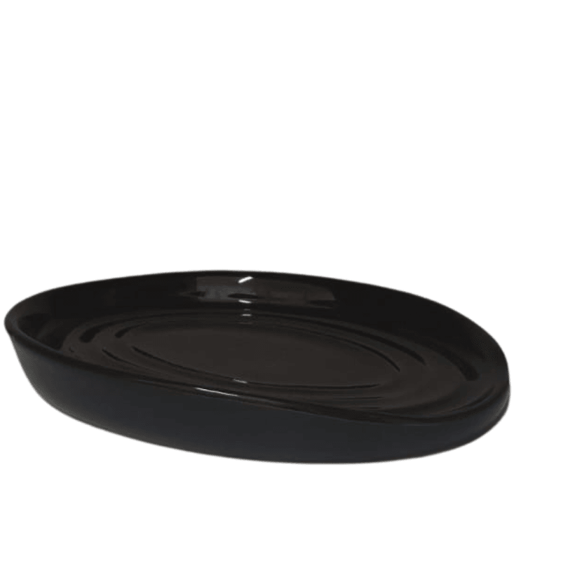 Descanso Oval para Talheres:Eleve suas refeições com elegância e praticidade.