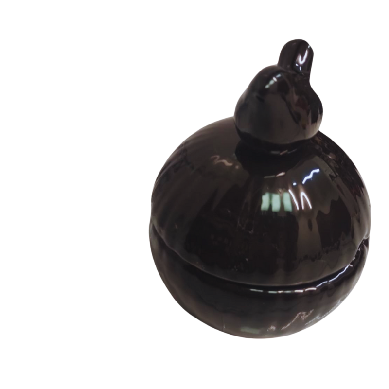 Porta Joia Cerâmica  com tampa passarinho :perfeito para decorar seu lar com delicadeza