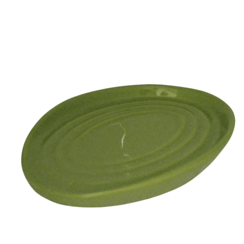 Descanso Oval para Talheres:Eleve suas refeições com elegância e praticidade.