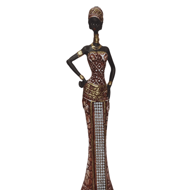 Estátua Africana:Decore com Requinte e Significado!