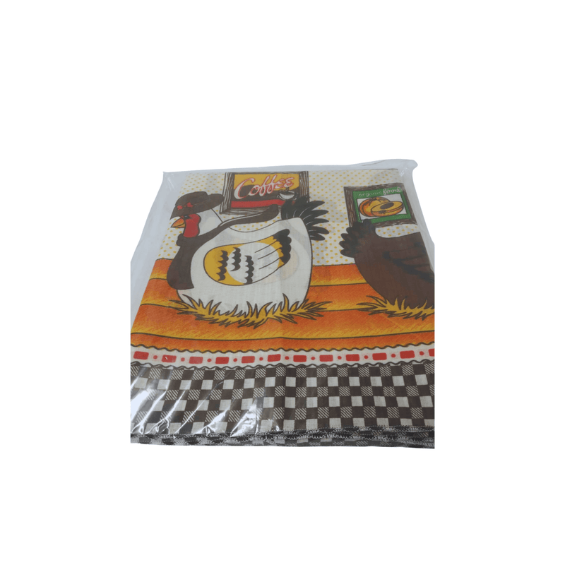 Toalha de Mesa Polly 1,35m x 1,35m - 70% Poliéster e 30% Algodão (4 Lugares)