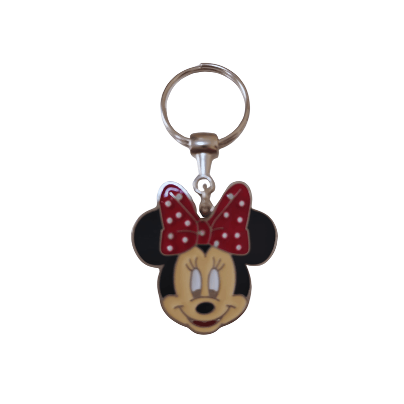 Chaveiro Mickey/Minnie em Metal: Um toque de magia Disney para suas chaves!