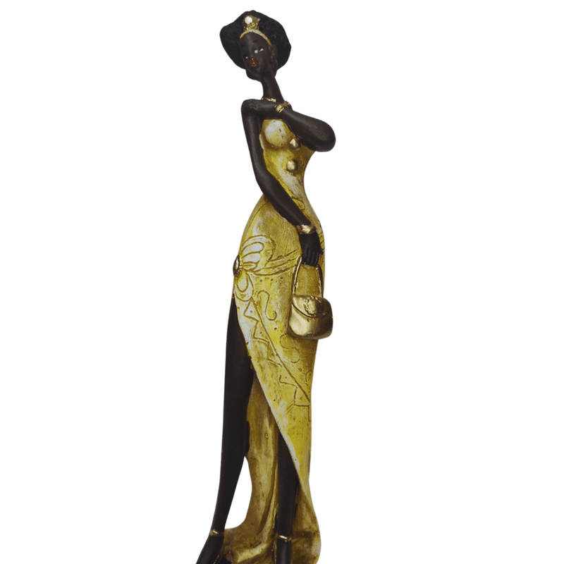 Estátua Africana:Decore com Requinte e Significado!