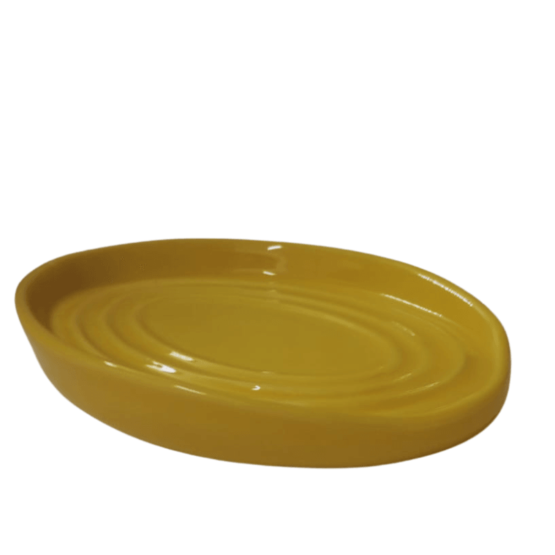 Descanso Oval para Talheres:Eleve suas refeições com elegância e praticidade.