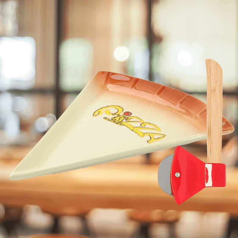 Prato Pizza Decorado Grande em Cerâmica: A Pizza dos Sonhos em um Prato Encantador: