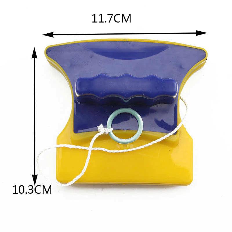 Limpa Vidro Magnético Janela Aquário Rodo Mágico Super Imã - Lumes Decorações& utilidades 