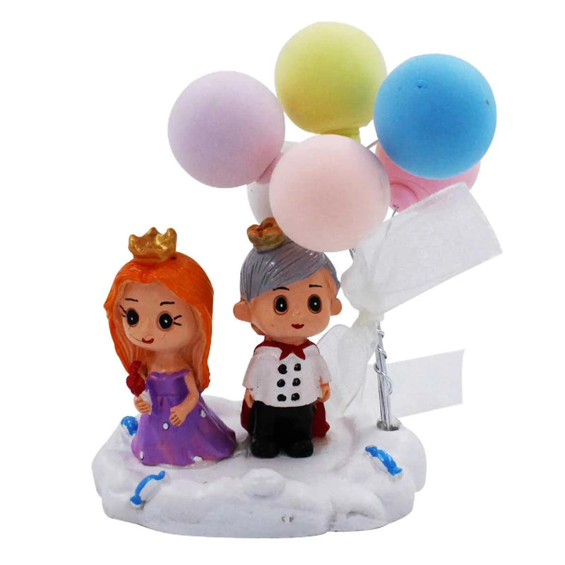 Casal Decorativo com Balões Resina: Celebre o amor em sua casa!