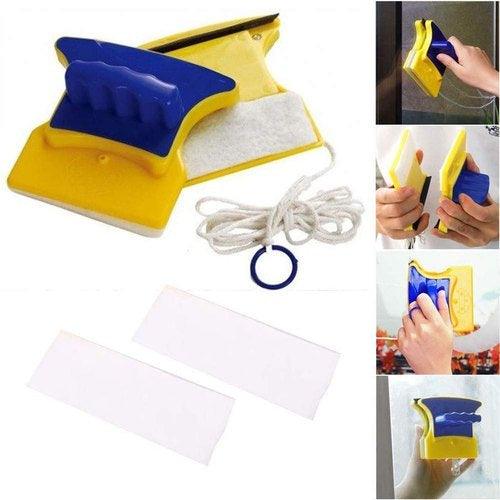 Limpa Vidro Magnético Janela Aquário Rodo Mágico Super Imã - Lumes Decorações& utilidades 