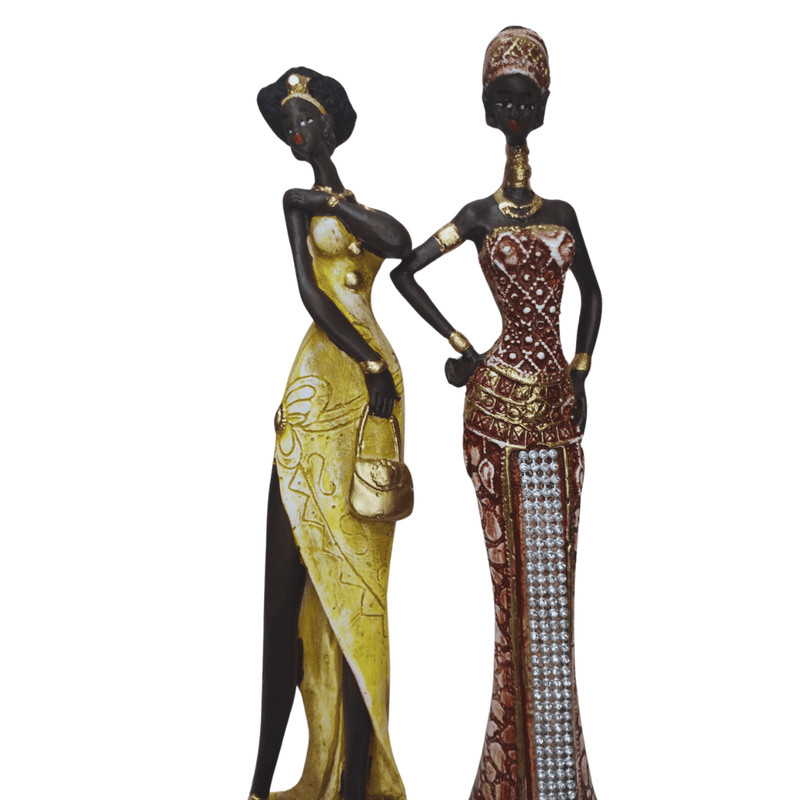 Estátua Africana:Decore com Requinte e Significado!