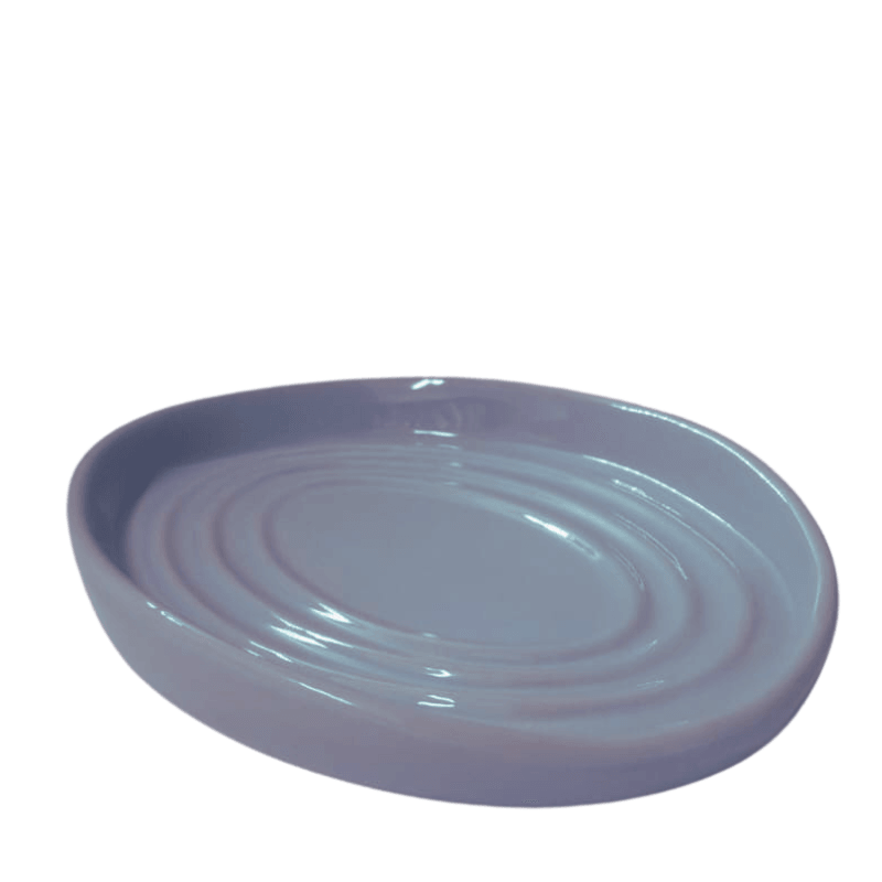 Descanso Oval para Talheres:Eleve suas refeições com elegância e praticidade.
