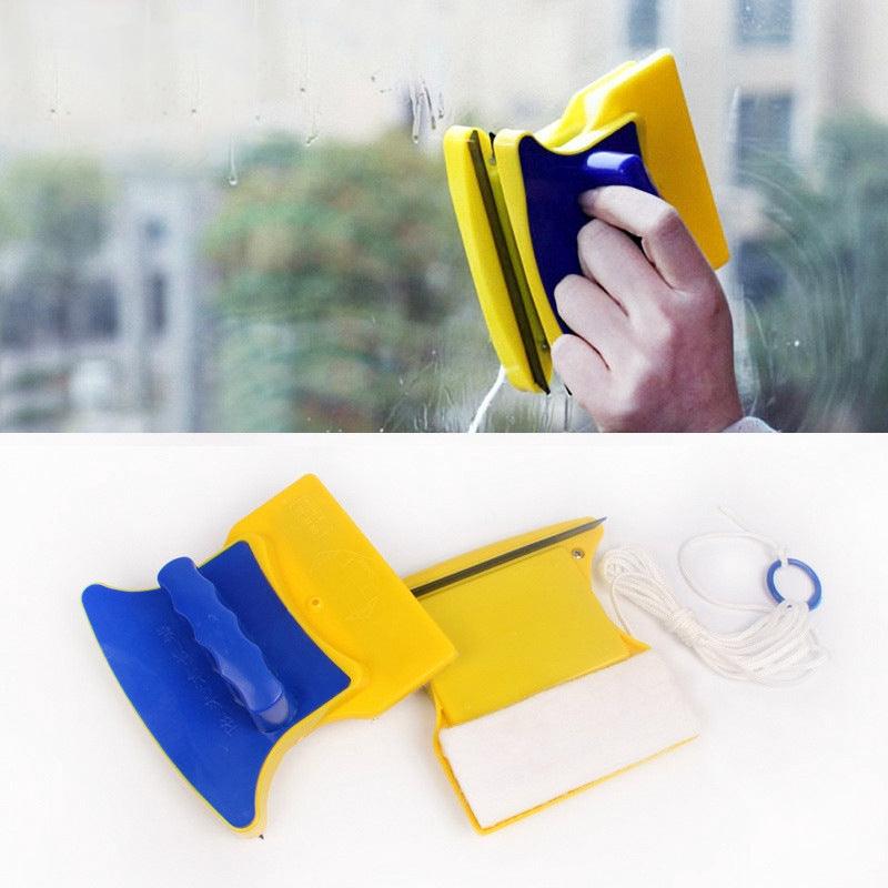 Limpa Vidro Magnético Janela Aquário Rodo Mágico Super Imã - Lumes Decorações& utilidades 