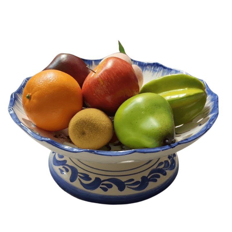 Fruteira Cerâmica: Um toque de beleza e praticidade para sua cozinha!