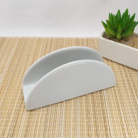 Porta Guardanapo Porcelana Premium
